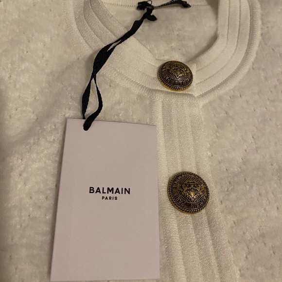 Balmain buttoned sweater - Picture 2 of 7